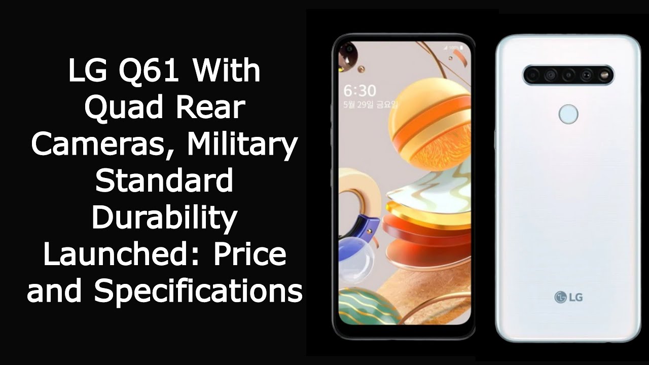 Thông số kỹ thuật của LG Q61