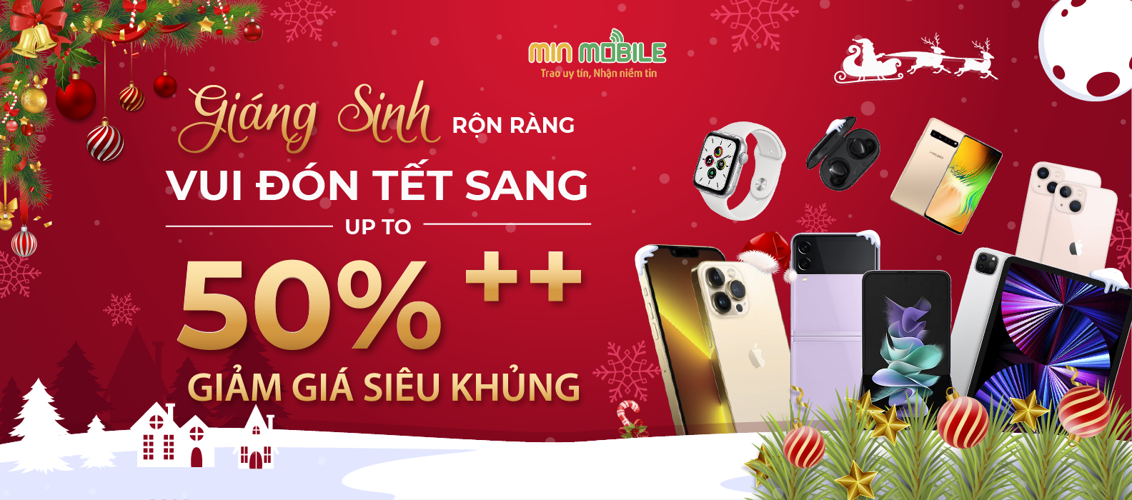 Siêu sale Noel - Giảm giá cực khủng