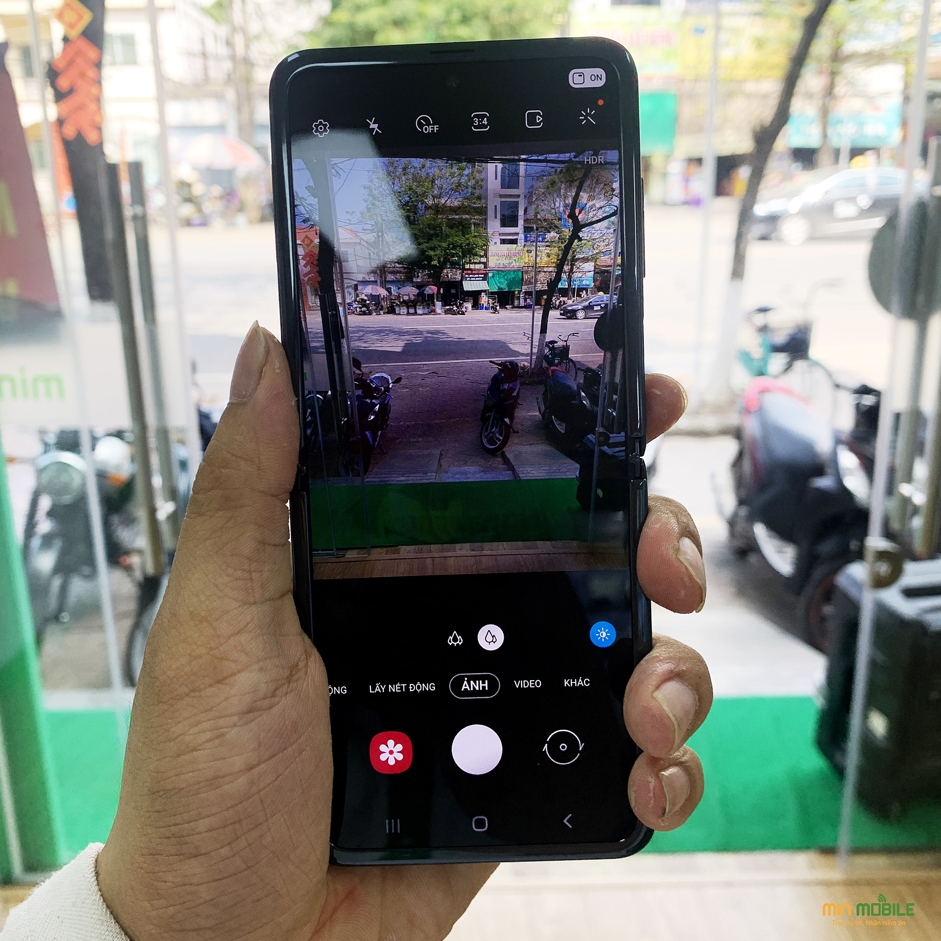 Camera sau của Galaxy Z Flip cao cấp