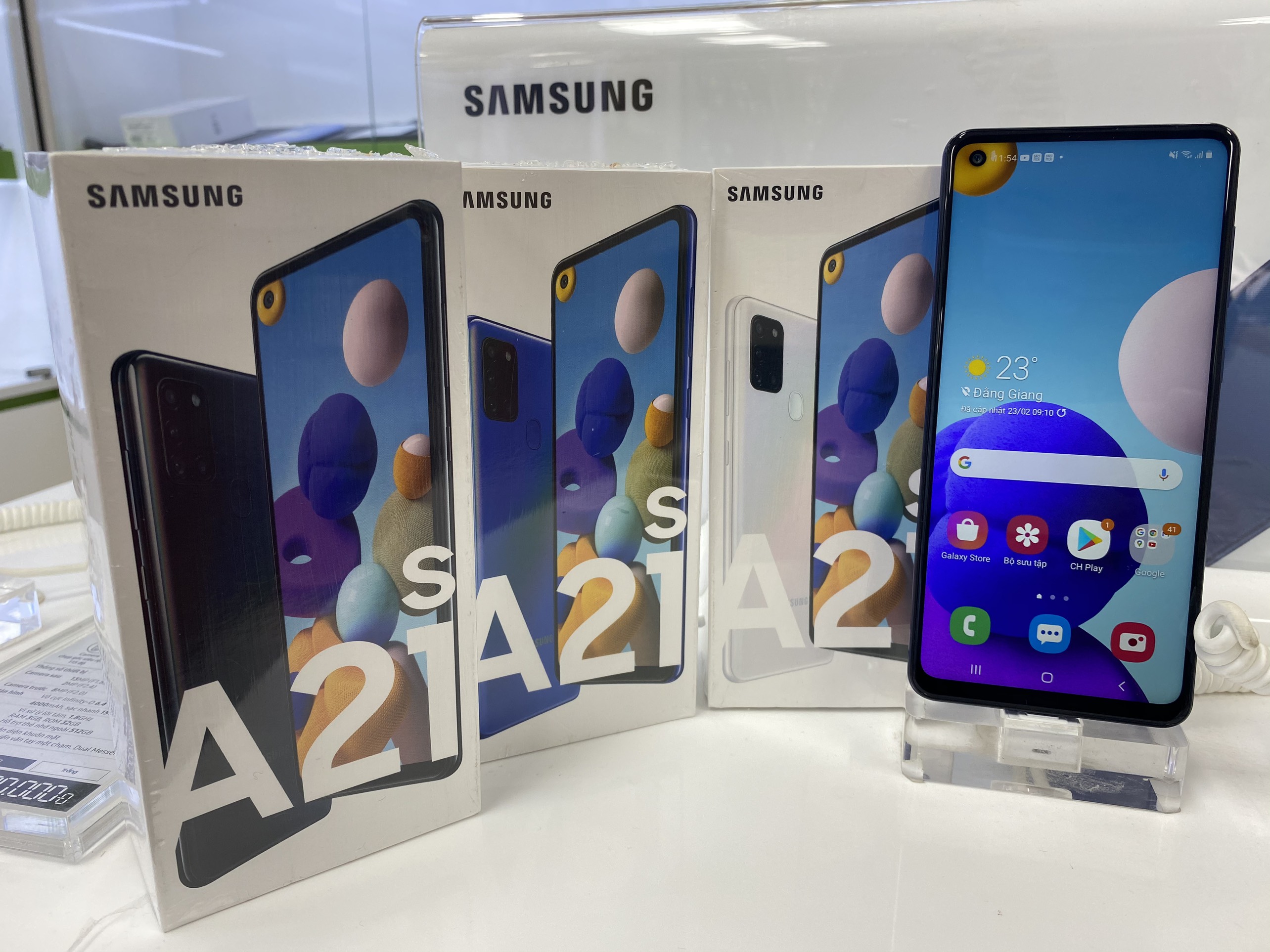 Điện thoại Galaxy A21s chính hãng giá rẻ tại Hải Phòng 