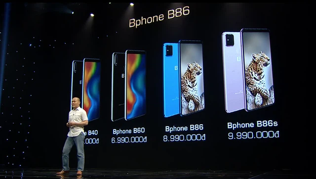 Hai mẫu Bphone B40 và B60 ra mắt vào hồi tháng 5