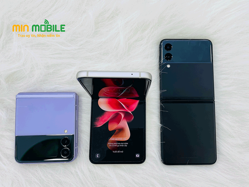 Galaxy Z Flip 3 cũ sẵn hàng tại MinMobile