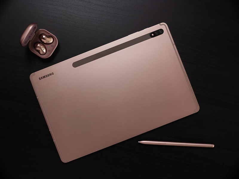 Phiên bản Galaxy Tab S7 Plus màu đồng cực sang 