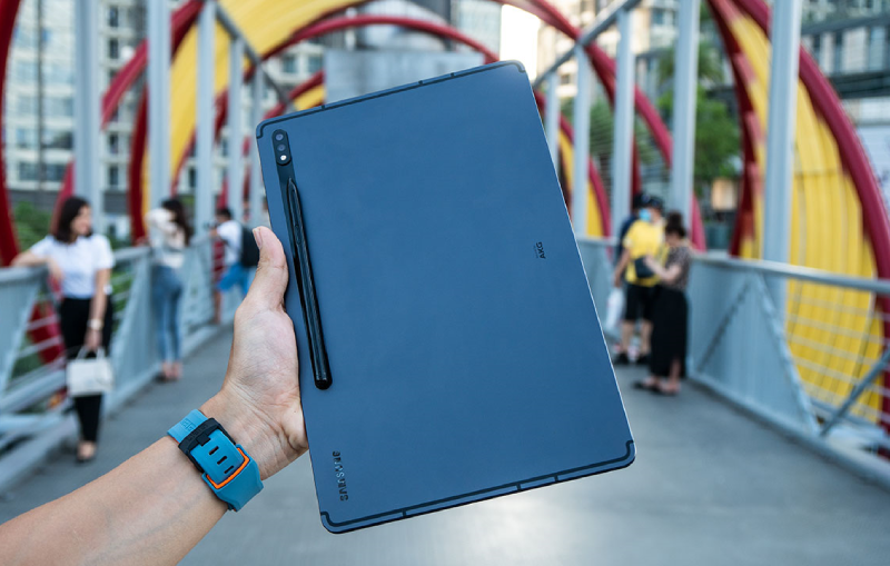 Thiết kế của Galaxy Tab S7+ thế nào?