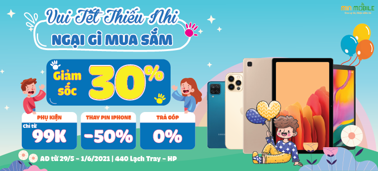 Chương trình khuyến mãi 1/6 - MinMobile