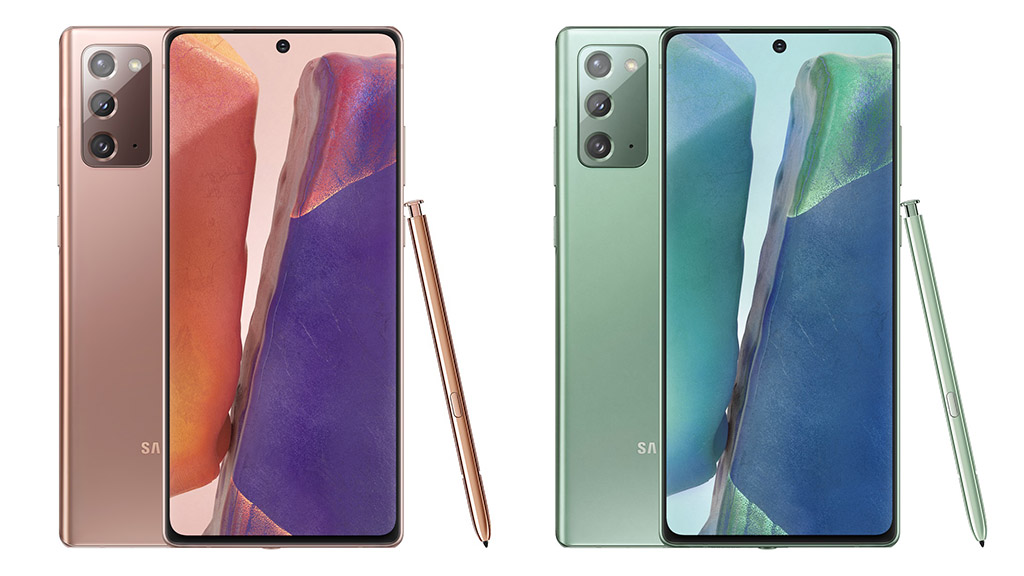 Màu Đồng và Xanh là 2 tùy chọn màu sắc mới của dòng Galaxy Note năm nay