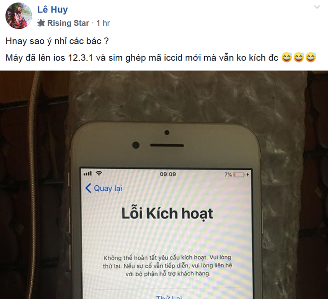 Tình trạng iPhone Lock bị khóa 2019 gây hoang mang