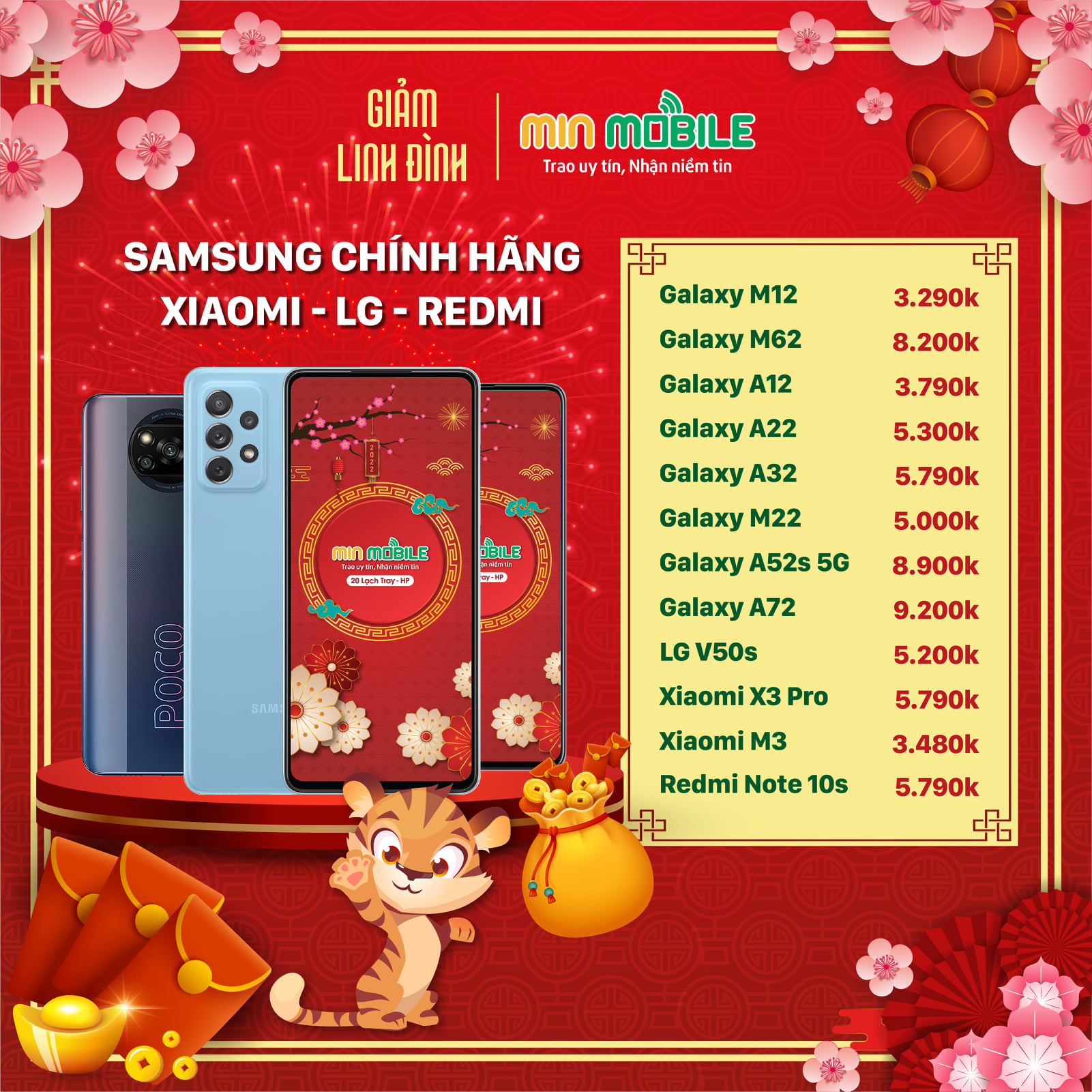 Bảng giá Sale Tết