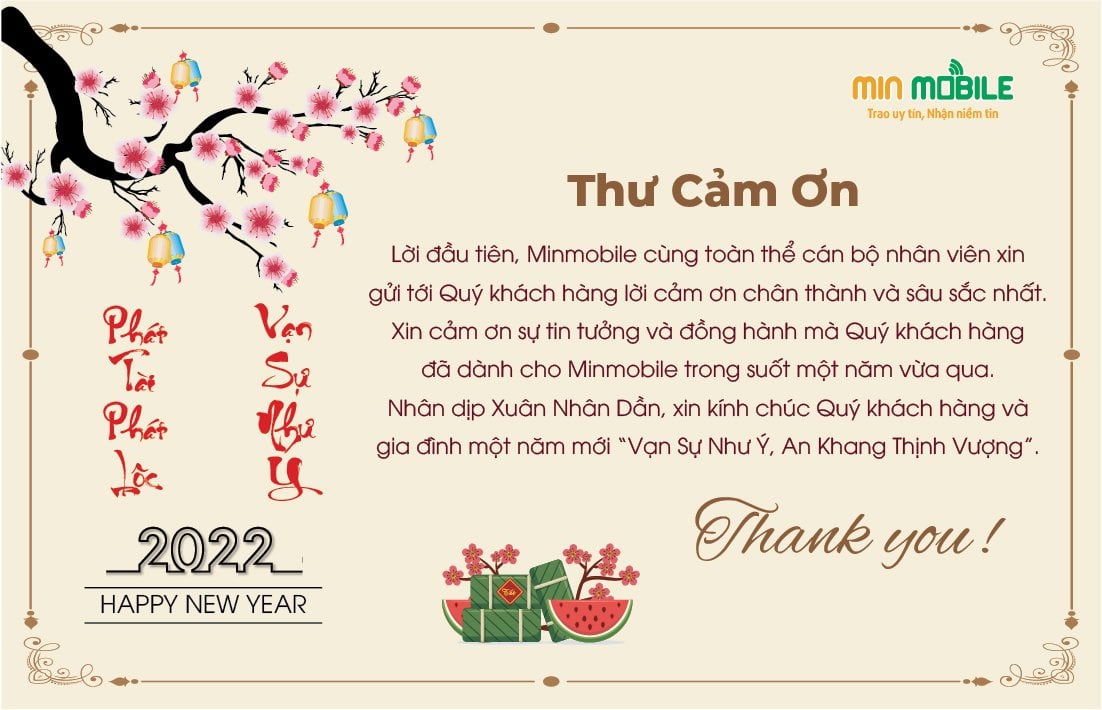 Thư ngỏ MinMobile
