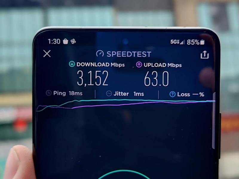 Chip Exynos 2100 hỗ trợ kết nối mạng 5G