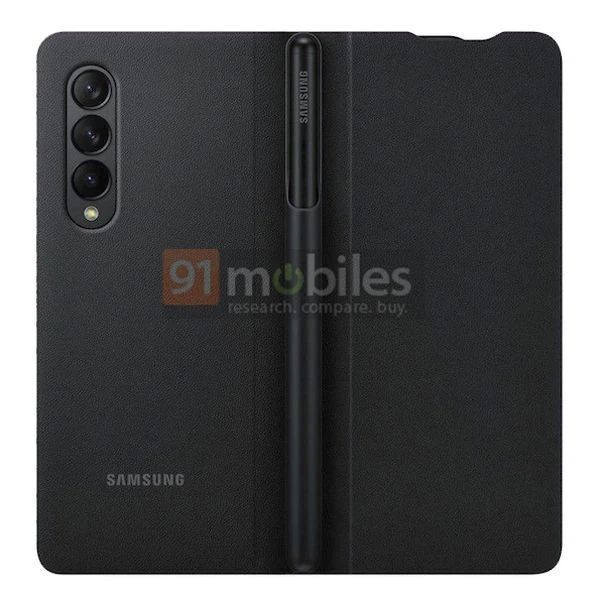 Phụ kiện bút S-Pen trên Galaxy Z Fold 3