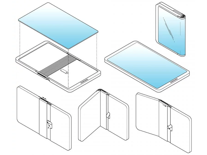 samsung đăng ký bằng sáng chế cho điện thoại màn hình gập thế hệ mới