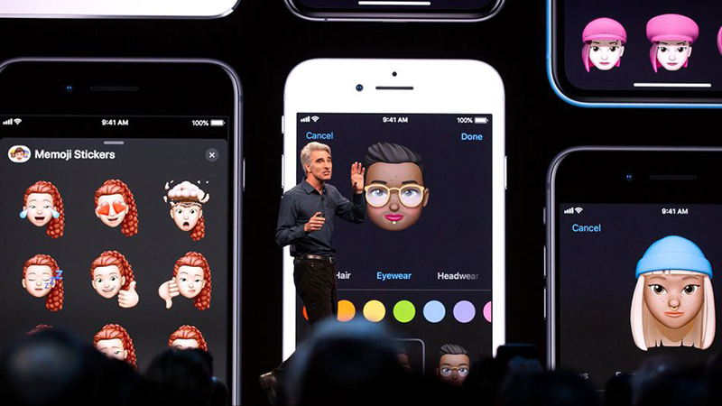 Tính năng Memoji với nhiều tùy chọn thú vị hơn