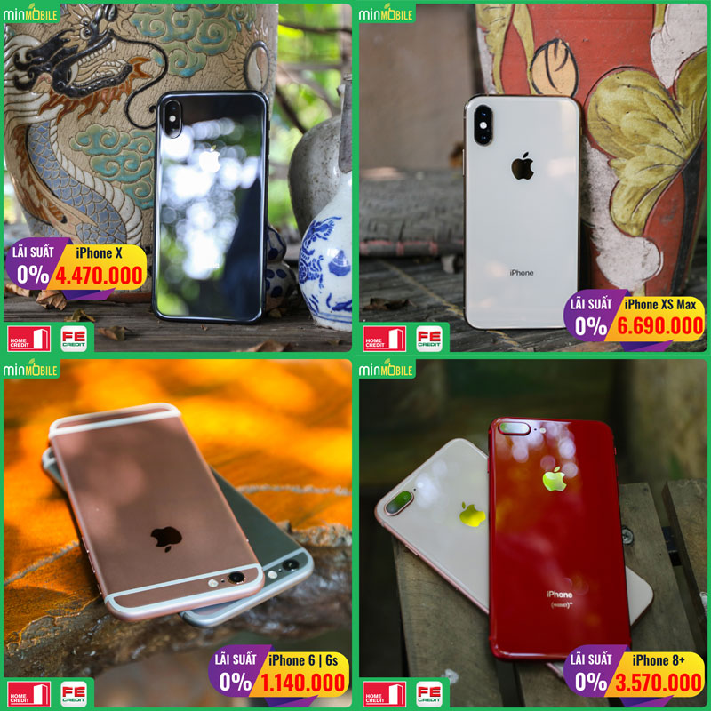 Điện thoại iPhone đồng loạt giảm giá tối đa 2.000.000 đ