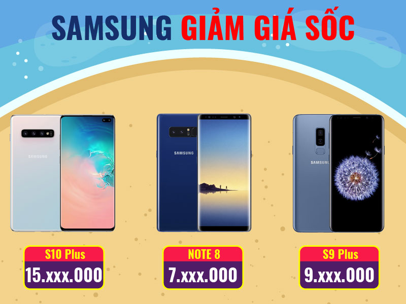 điện thoại samsung khuyến mãi giá rẻ cực sốc tại min mobile