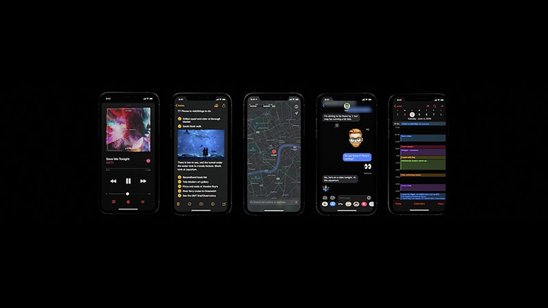 Giao diện tối toàn hệ thống – Dark mode