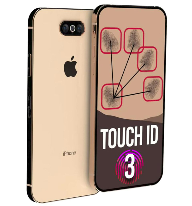 iPhone 2020 sẽ có máy quét vân tay và cảm ứng 3D