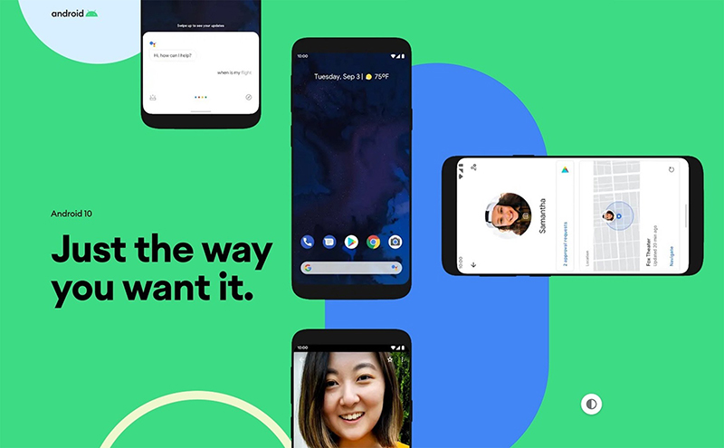 Chia sẻ nhanh chóng Android 10