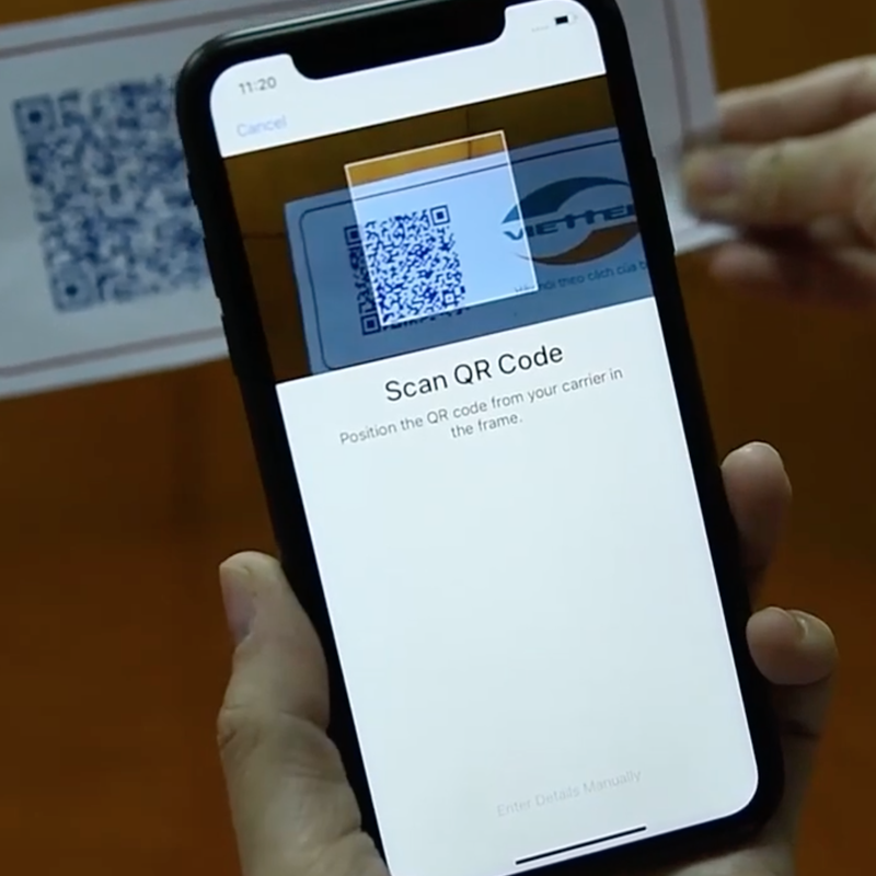 Nhà mạng Viettel triển khai ESIM trên iPhone XR-XS-XSMAX