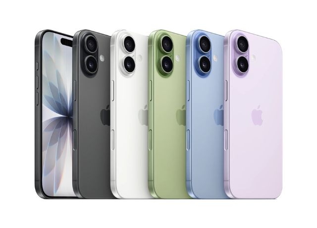 Các màu iPhone 17