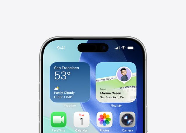 Giao diện Liqud Glass trên iOS 26
