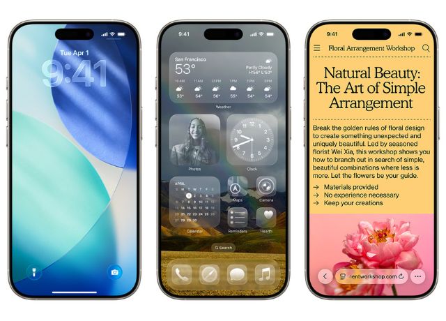 Thiết kế mới mẻ của iOS 26