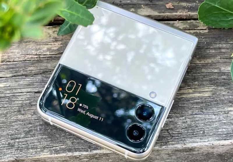 Viên pin siêu bền trên Galaxy Z Flip 4 cũ 128Gb