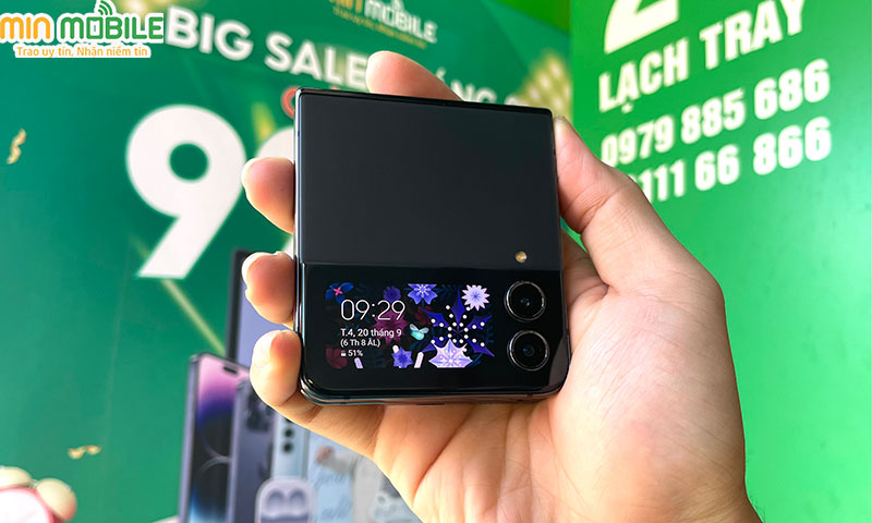 Camera chuyên nghiệp của Samsung Z Flip 4 cũ Hàn 256Gb