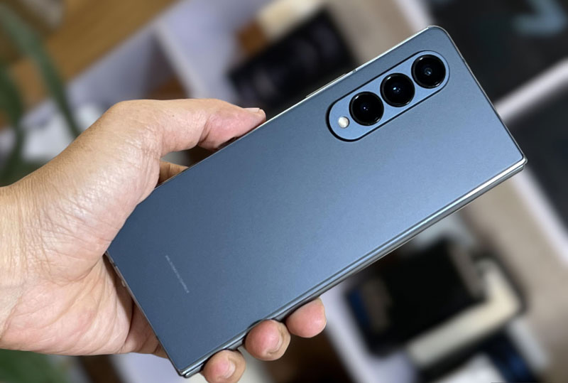 Cụm camera chuyên nghiệp trên Galaxy Z Fold 4 cũ Hàn