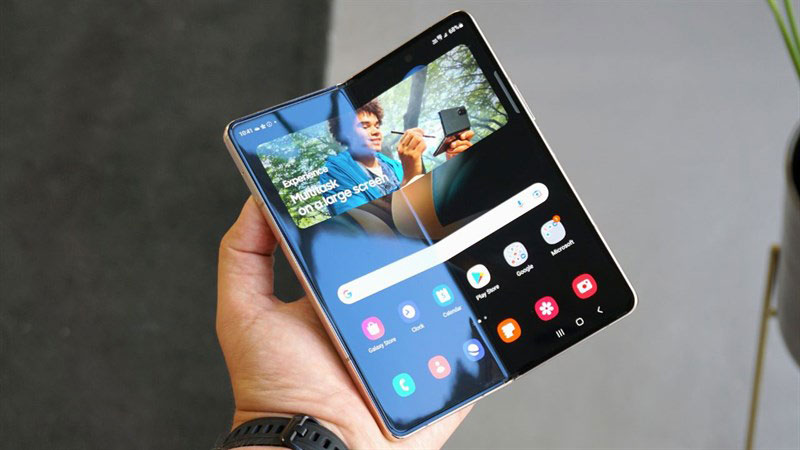 Màn hình sắc nét trên Galaxy Z Fold5 512Gb