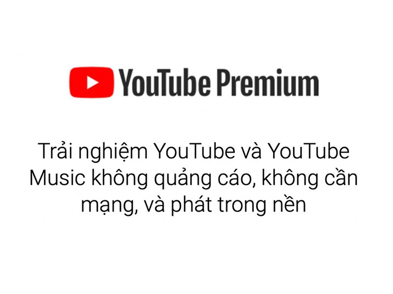 Ưu đãi sử dụng youtube premium trong 4 tháng