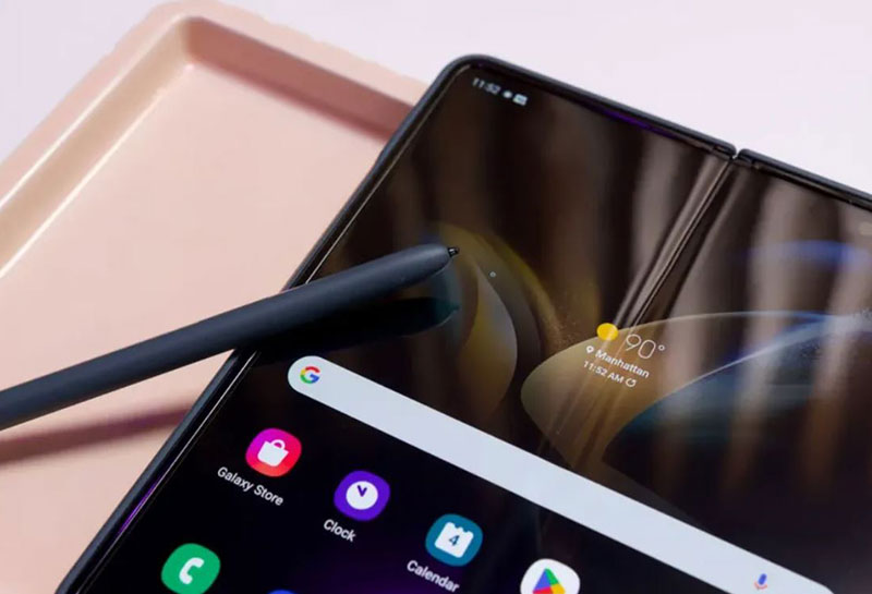 Cấu tạo của bút S-Pen trên Galaxy Z Fold5