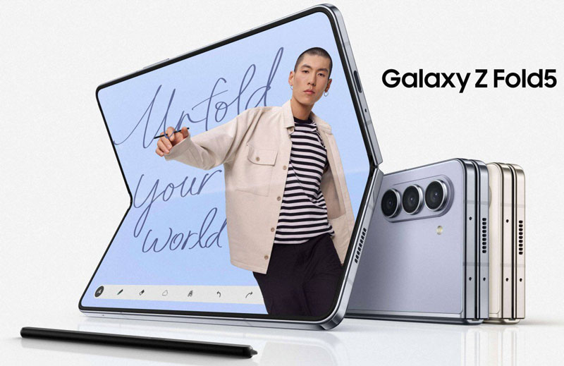Khách hàng háo hức chờ đợi giờ mở bán Galaxy Z Fold 5