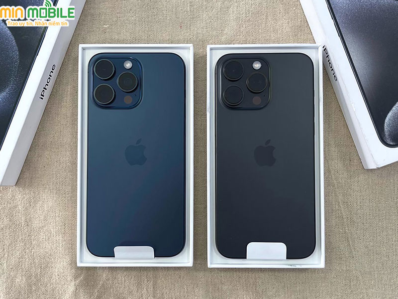 Màn hình sắc nét của iPhone 15 Pro Max 256GB Hàn Quốc