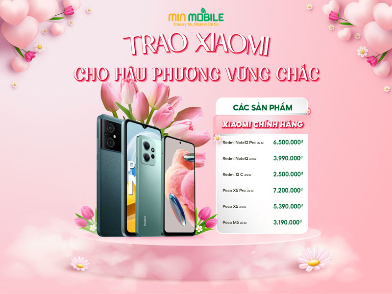 Xiaomi giá rẻ tại Hải Phòng