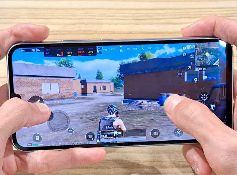 Hiệu năng Galaxy A34 chơi Pubg khá ổn