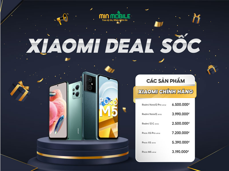 Xiaomi Redmi giảm giá nhân ngày Black Friday