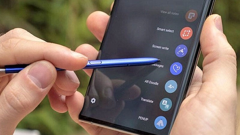 Sử dụng bút S Pen để chụp màn hình S23