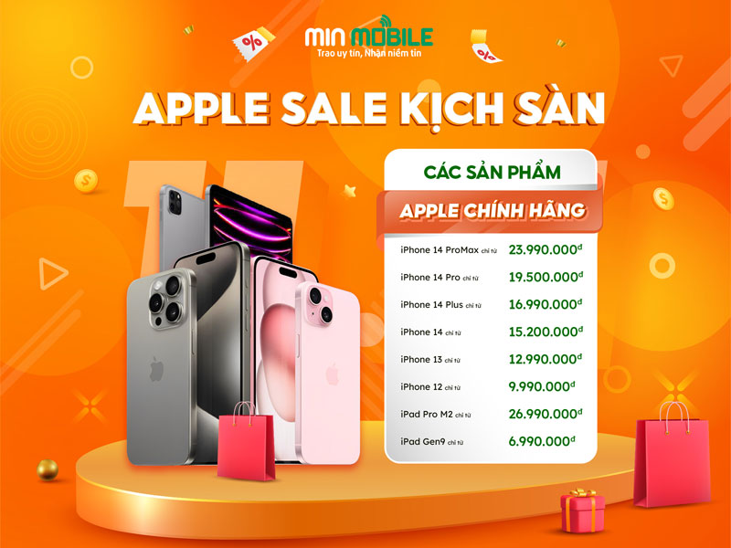 iPhone giảm giá trong ngày kép 11/11