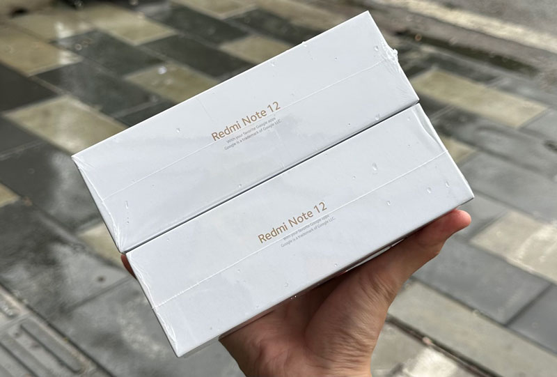 Xiaomi Redmi Note 12 8Gb/128Gb có thiết kế hiện đại