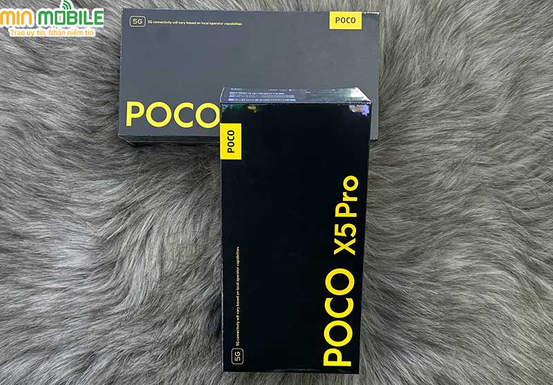 Màn hình AMOLED hiện đại trên Poco X5 Pro