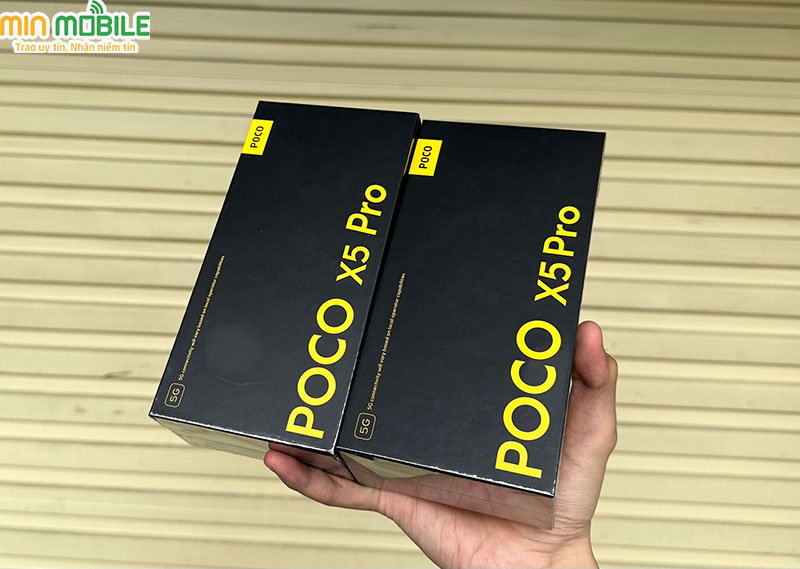 Viên pin trâu trên Xiaomi POCO X5 Pro 