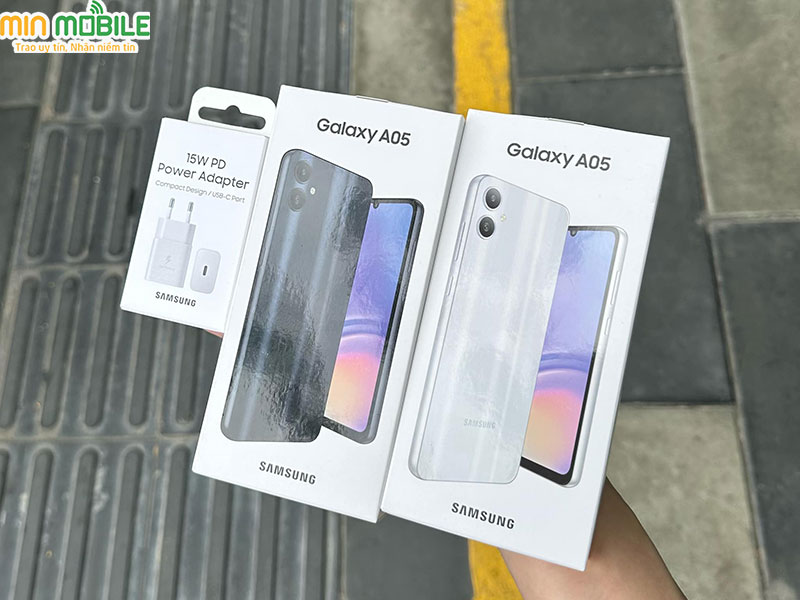 Galaxy A05 có thiết kế trẻ trung hiện đại