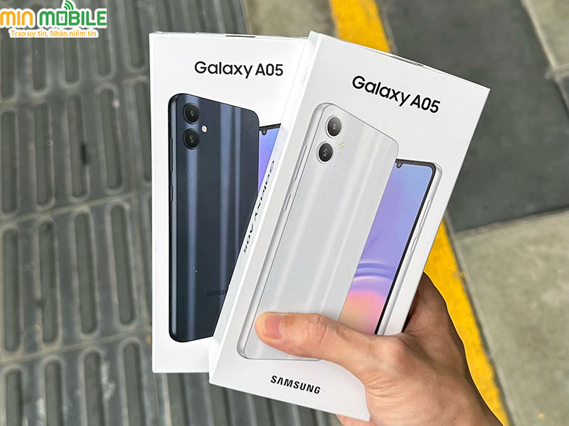 Viên pin có dung lượng lớn trên Galaxy A05 128GB