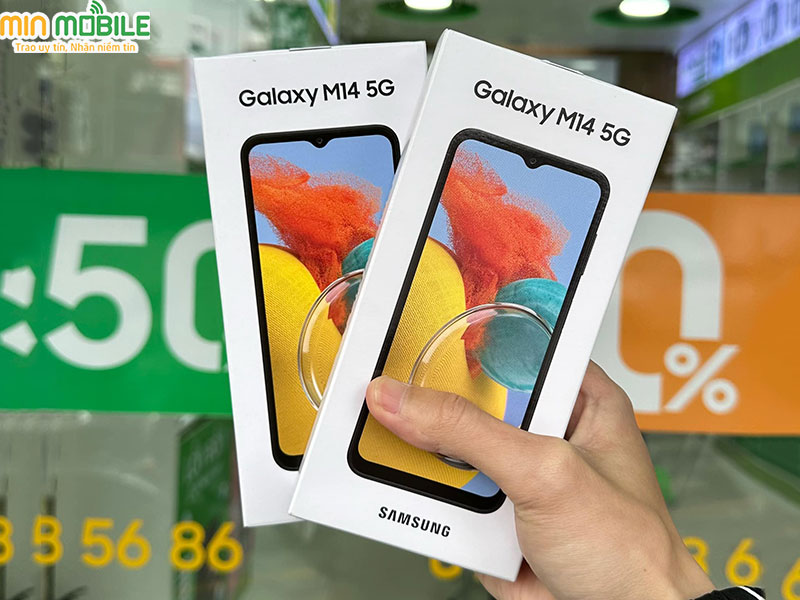 Viên pin có dung lượng cực khủng của Galaxy M14 5G