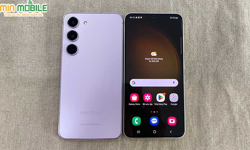 Cụm camera chuyên nghiệp của galaxy S23 cũ 512gb