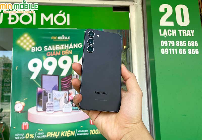 Galaxy S23 Plus 256gb cũ có ngoại hình đẹp như mới