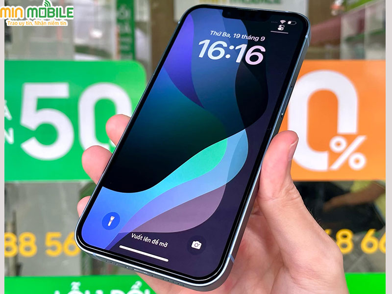 Màn hình sắc nét của iPhone 14 512gb bản quốc tế