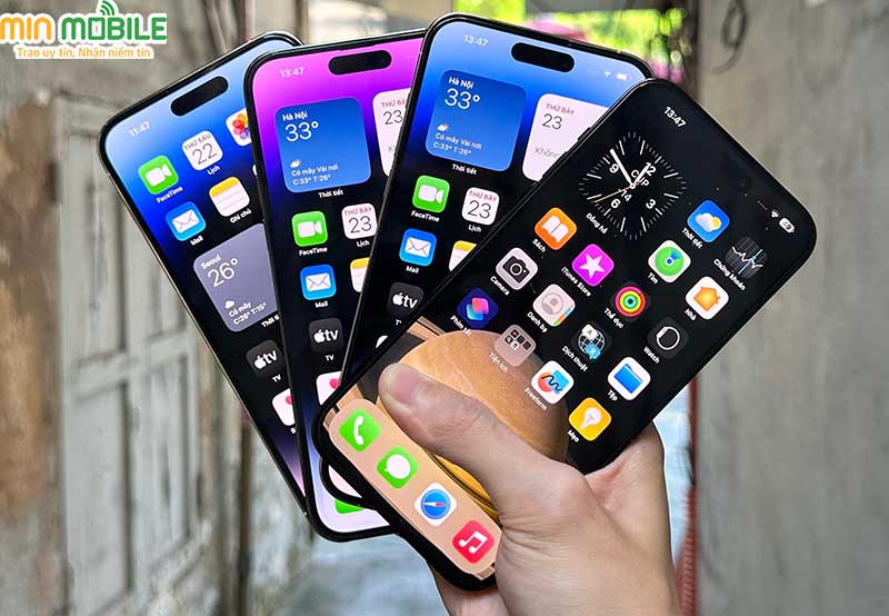 Màn hình xịn xò của iPhone 14 Pro Max 128gb xách tay Hàn