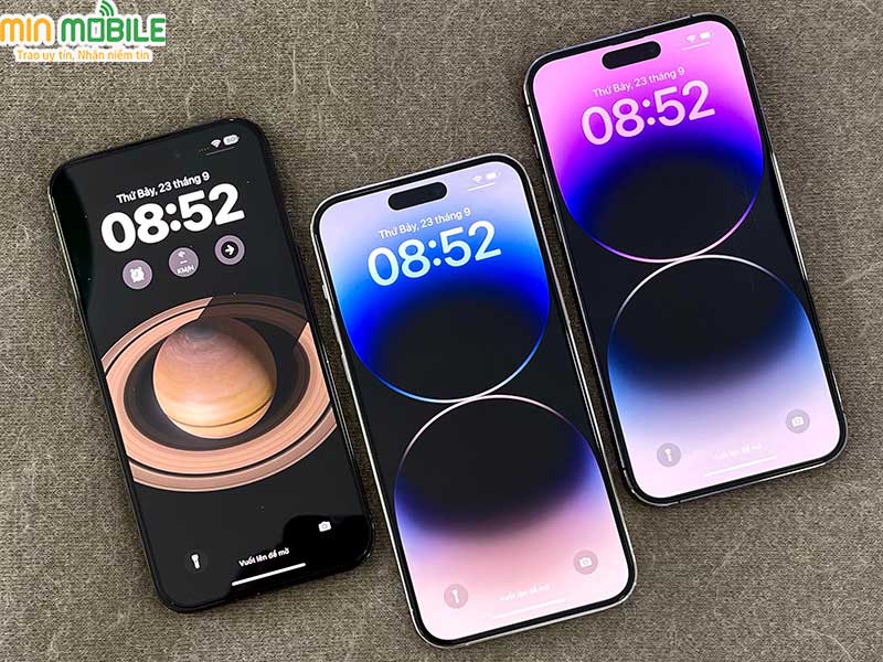 Màn hình iPhone 14 Pro Max cũ 128gb sắc nét